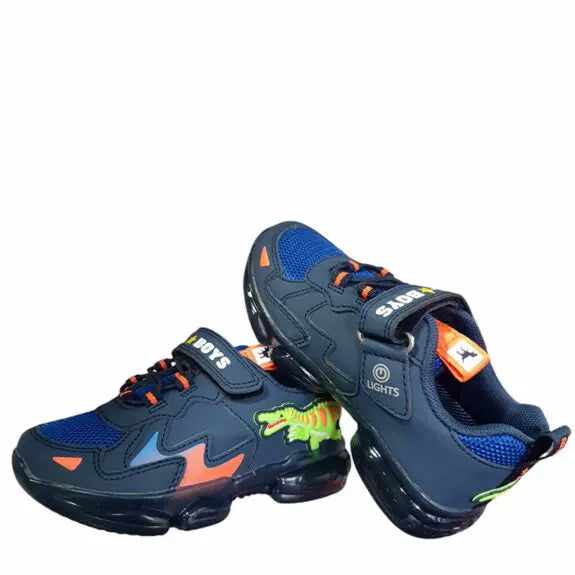 Bull Boys Αθλητικό Ανατομικό Παπούτσι με Φωτάκια FF24