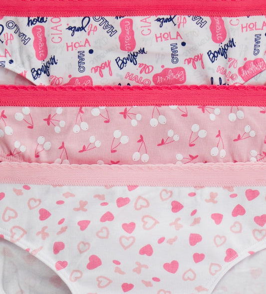 Άνετα και χαριτωμένα παιδικά σλιπ από 100% οργανικό βαμβάκι, διαθέσιμα σε διάφορα σχέδια.