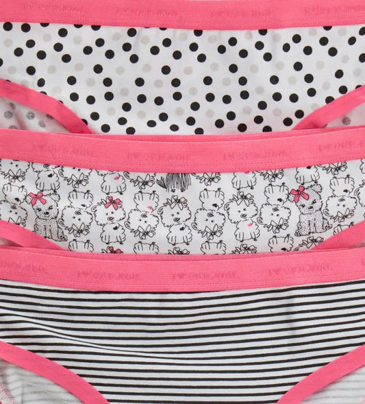 παιδικά κιλοτάκια κοριτσιού από οργανικό βαμβάκι υποαλλεργικά με σχέδια