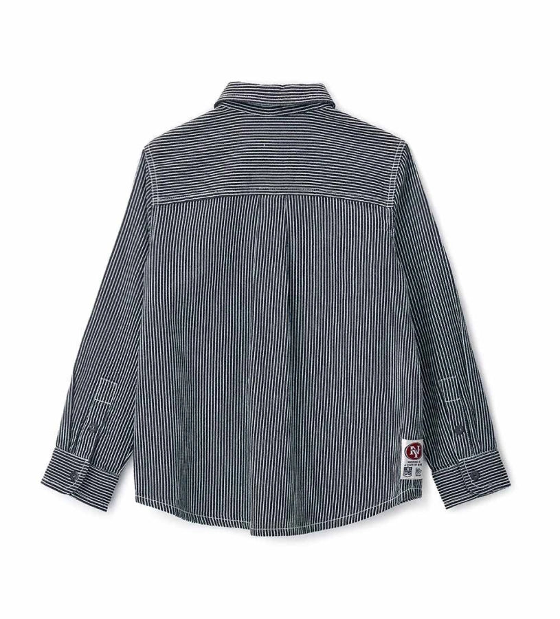 Original Marines Πουκάμισο Ριγέ με Τσέπες FF25