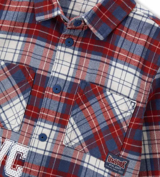 Παιδικό Πουκάμισο Καρό Original Marines