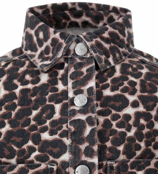 Original Marines Μπουφάν Leopard με Κουμπί