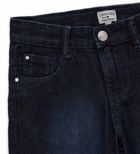 Original Marines Παντελόνι Denim με Leopard Μπατζάκι FF25