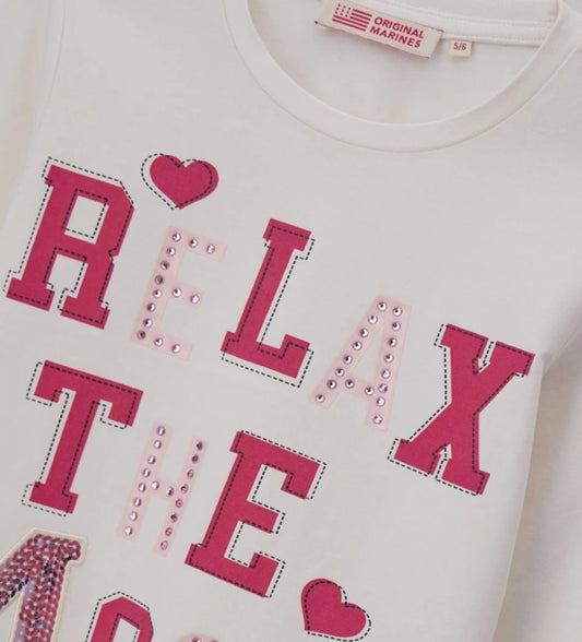 Original Marines Μπλούζα 'Relax The Mood' FF25