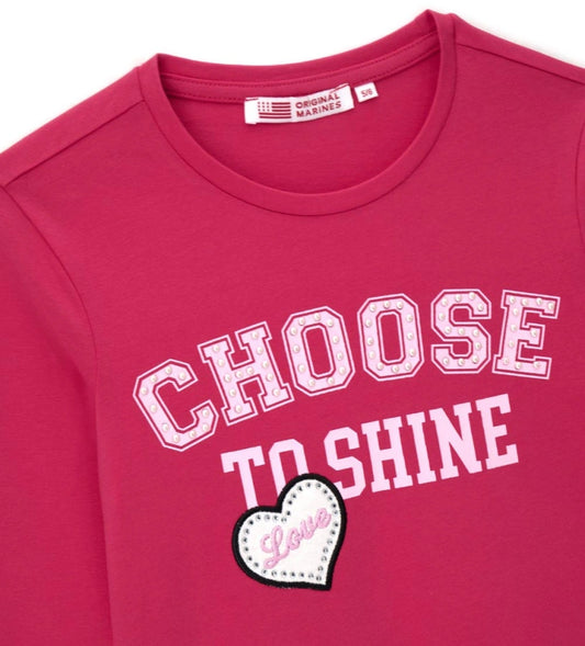 Original Marines Μπλούζα 'Choose To Shine' FF25