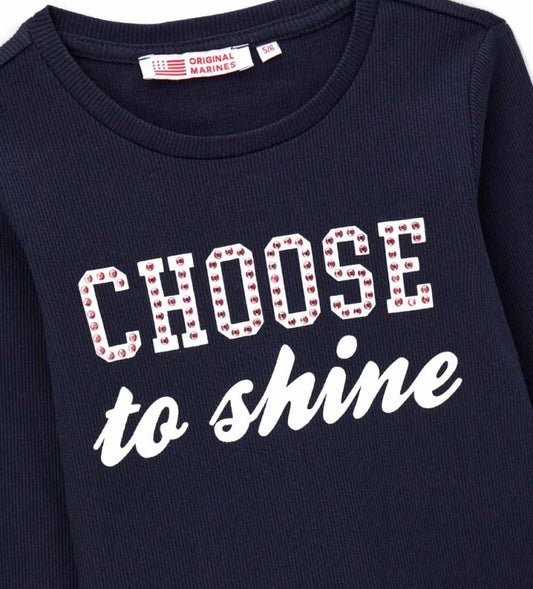 Original Marines Μπλούζα Crop 'Choose to Shine' FF25