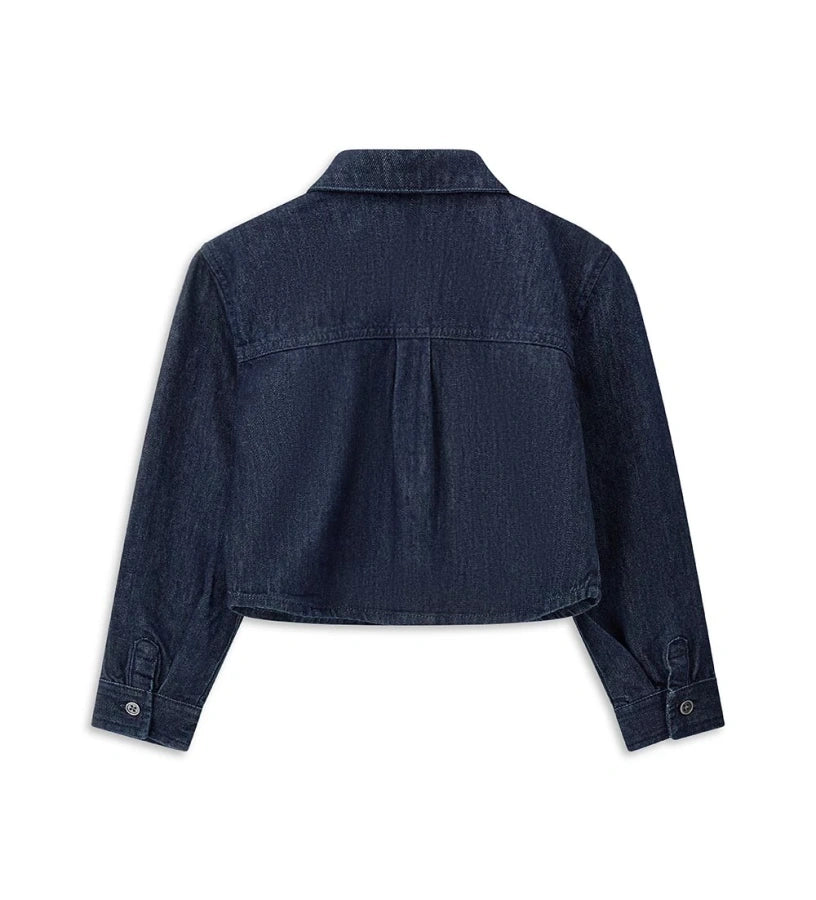 Original Marines Μπουφάν Denim με Τσέπες FF25