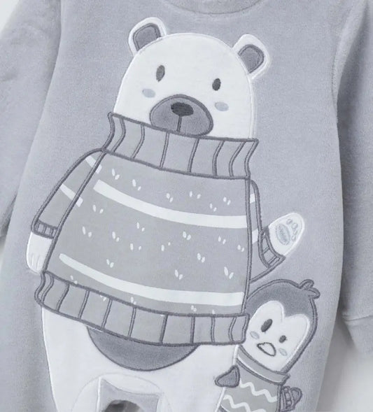 Original Marines Βρεφικό Φορμάκι με Αρκουδάκι