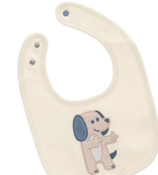 Original Marines Βρεφική Σαλιάρα Σκυλάκι FF25