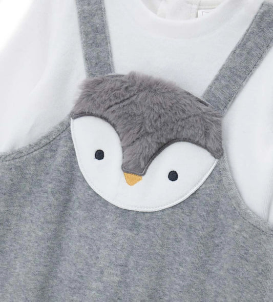 Original Marines Βρεφικό Φορμάκι Πιγκουίνος FF25