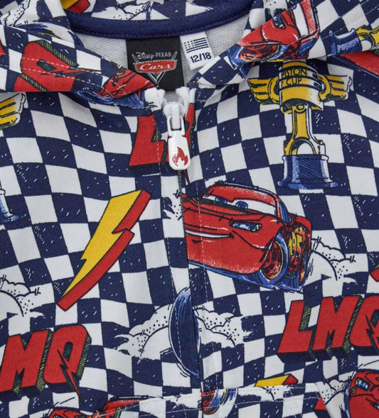 Βαμβακερό φούτερ Disney με print, κουκούλα και μπροστινό φερμουάρ.
Διαθέτει τσέπη καγκουρό και ριμπ τελειώματα για πρακτική και μοντέρνα εμφάνιση.