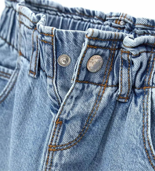 Παιδικό Τζιν Παντελόνι για Κορίτσι με Καρδιές