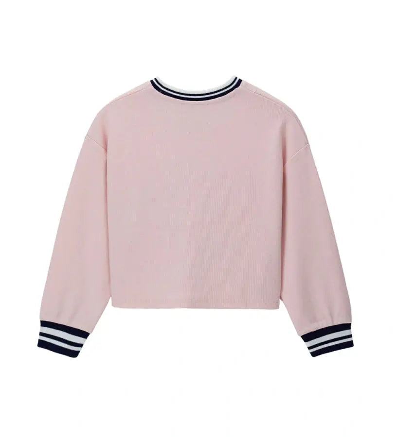 Η πίσω όψη του βαμβακερού cropped hoodie Original Marines για ηλικίες 5-14 ετών.