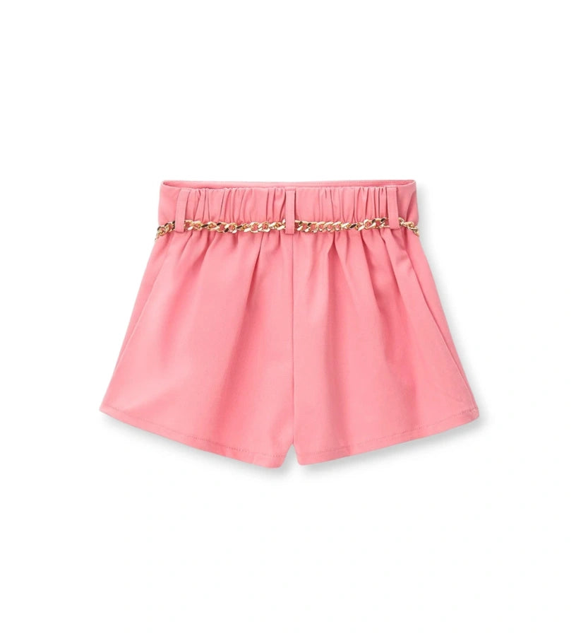 Η πίσω όψη της παιδικής φούστας Original Marines σε "dusty pink" απόχρωση για ηλικίες 5-14 ετών.