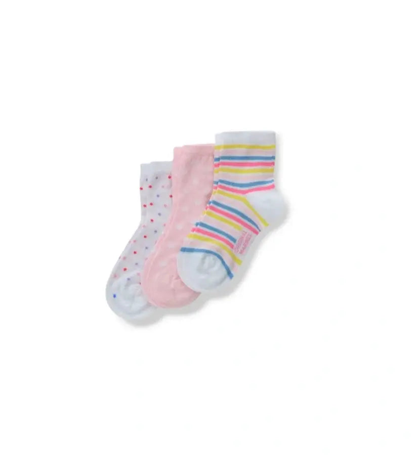 Παιδικές Κάλτσες για Κορίτσι Σετ 3 Ζευγάρια