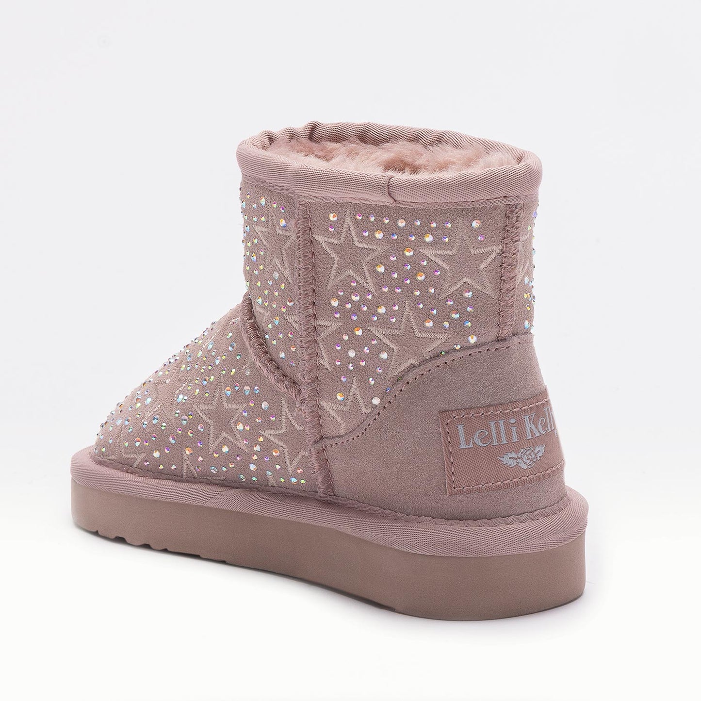 Lelli Kelly Μποτάκι με Γούνα και Λουλουδάκια FF25