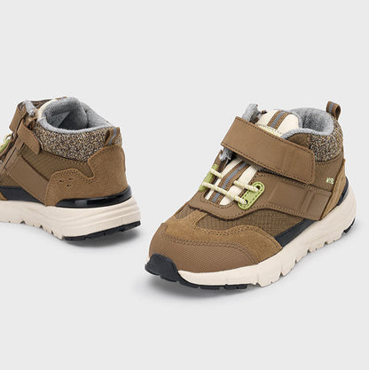 Mayoral Μποτάκι Καφέ Με Λαχανί Λεπτομέρεια