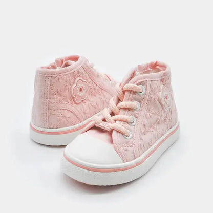 παιδικό σνίκερ κοριτσιού mayoral ροζ χρώμα άνετο για καθημερινή χρήση