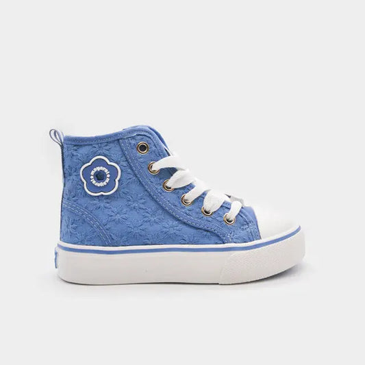 Μπλε παιδικά sneakers Mayoral για κορίτσι με μοντέρνο σχεδιασμό
