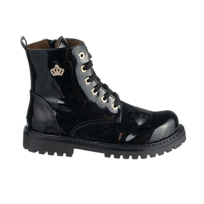 Αρβυλάκι Μαύρο Γυαλιστερό με Γκλίτερ Ελληνικής Παραγωγής FF25