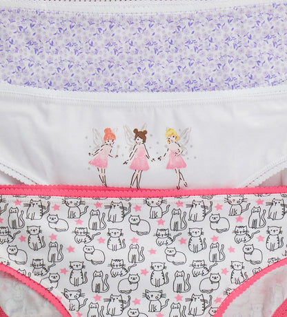 Άνετα και ευκολοφόρετα παιδικά σλιπ, διακοσμημένα με ένα μικρό φιογκάκι.