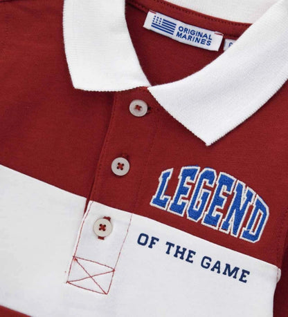 Original Marines Polo Μακρυμάνικη Μπλούζα FF25