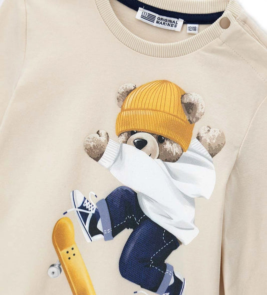 Original Marines Μπλούζα Skater FF25