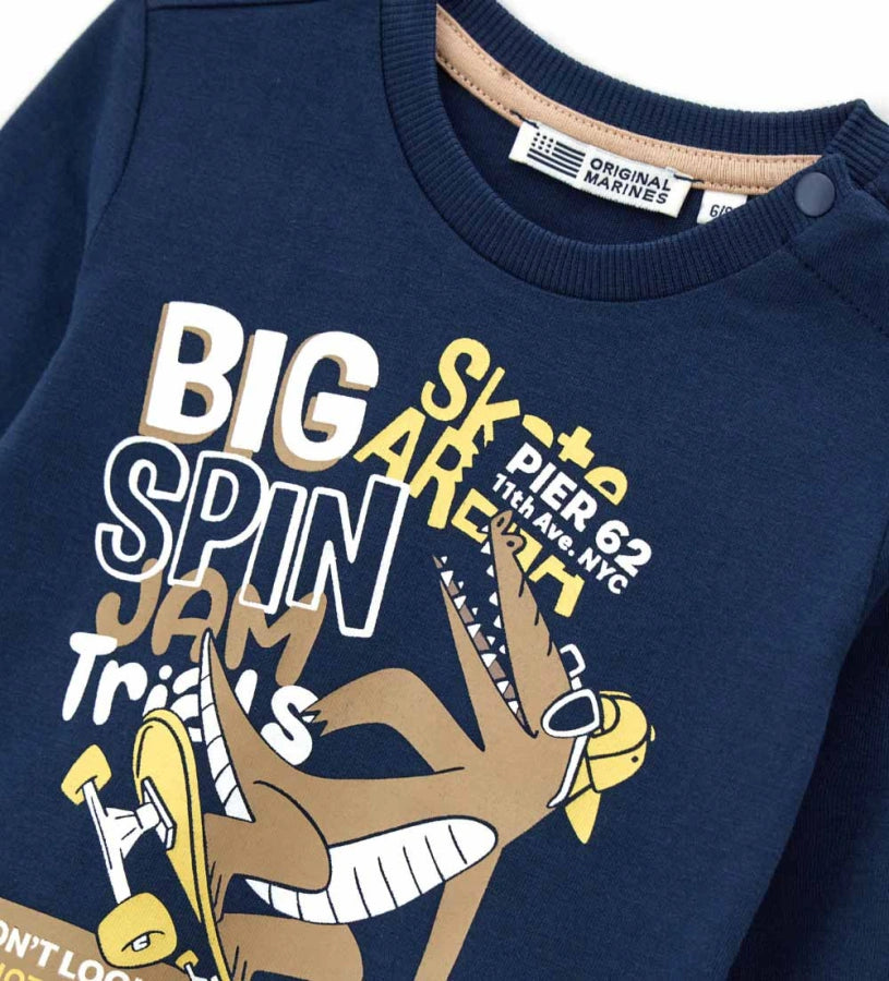 Original Marines Μπλούζα 'Big Spin' FF25