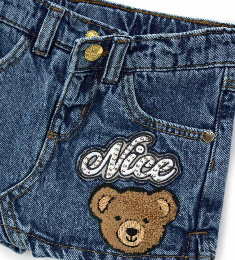 Original Marines Φούστα με Αρκουδάκι FF25