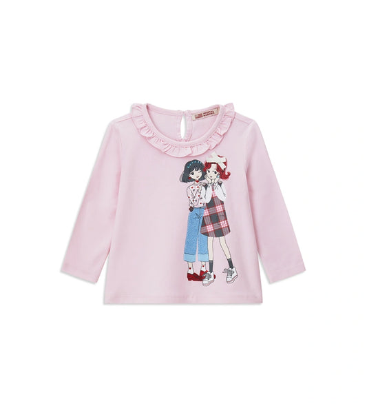 Original Marines Μπλούζα Βολάν FF25