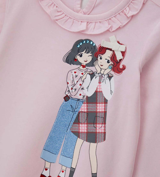 Original Marines Μπλούζα Βολάν FF25