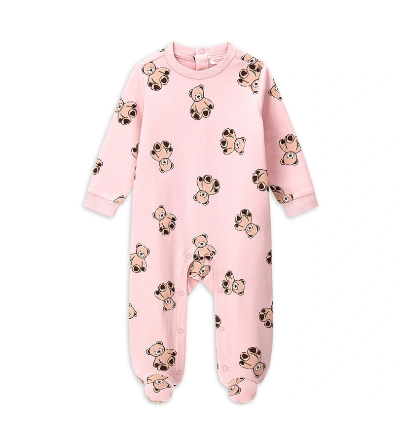 Original Marines Βρεφική Πιτζάμα με Αρκουδάκια FF25