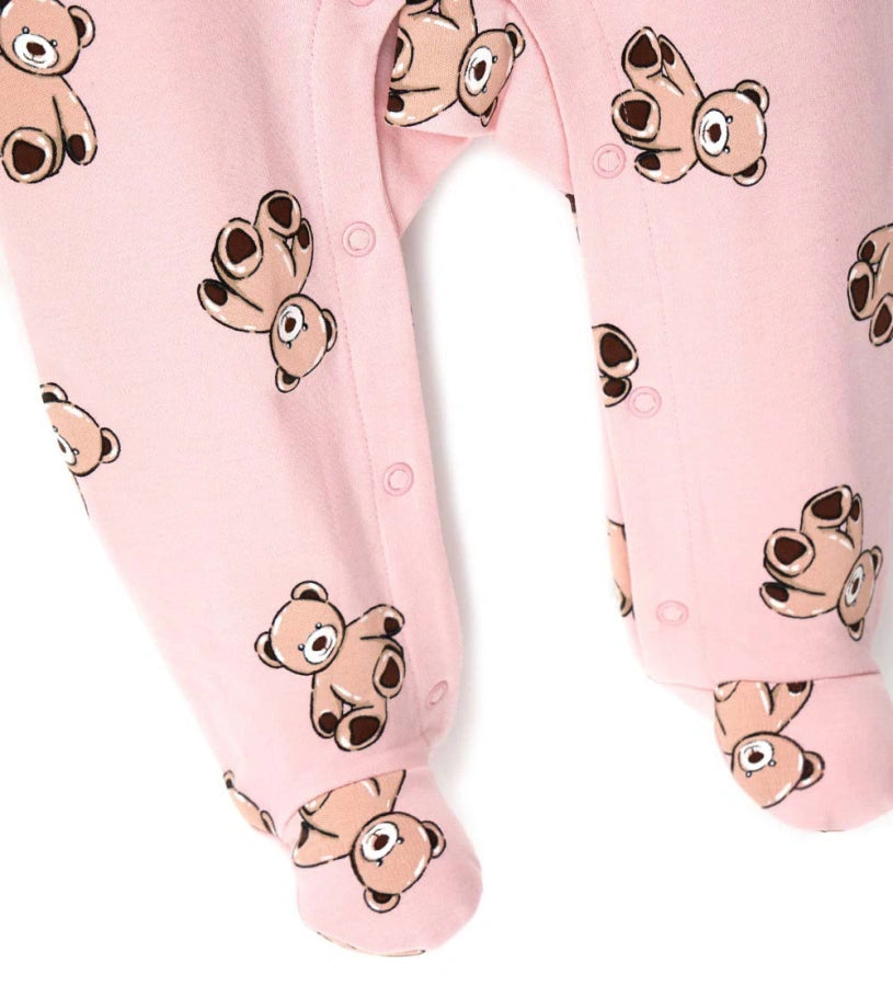 Original Marines Βρεφική Πιτζάμα με Αρκουδάκια FF25