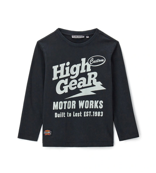 Original Marines Μπλούζα Μαύρη Μακρυμάνικη FF25