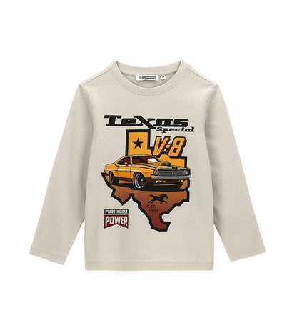 Original Marines Γκρί Μπλούζα με Αυτοκίνητο FF25