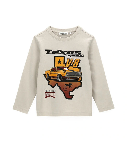 Original Marines Γκρί Μπλούζα με Αυτοκίνητο FF25