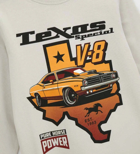 Original Marines Γκρί Μπλούζα με Αυτοκίνητο FF25