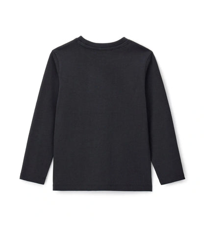 Original Marines Μπλούζα Μαύρη με Αυτοκίνητο FF25