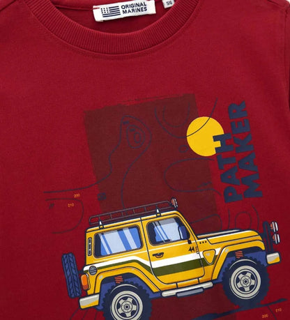 Μπλούζα με μακριά μανίκια από ζεστό βαμβάκι, ιδανική για casual και άνετη εμφάνιση. Διαθέτει μπροστινό τύπωμα και στρογγυλή λαιμόκοψη με ριμπ τελείωμα για μια μοντέρνα πινελιά.