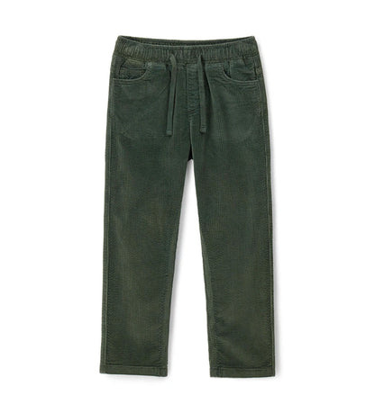 Παντελόνι από βελουτέ ύφασμα (κορδέλα), κομψό και πρακτικό. Σχέδιο με 5 τσέπες, ελαστική μέση και ρυθμιζόμενο κορδόνι για τέλεια εφαρμογή — ιδανικό για casual και μοντέρνες εμφανίσεις.