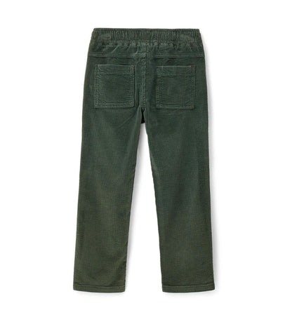 Παντελόνι από βελουτέ ύφασμα (κορδέλα), κομψό και πρακτικό. Σχέδιο με 5 τσέπες, ελαστική μέση και ρυθμιζόμενο κορδόνι για τέλεια εφαρμογή — ιδανικό για casual και μοντέρνες εμφανίσεις.