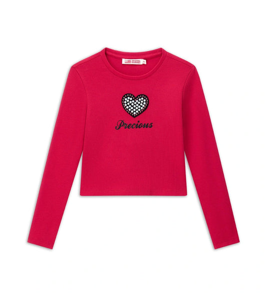 Original Marines Μπλούζα Crop 'Precious' FF25