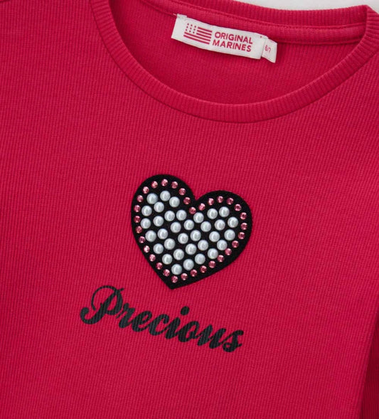 Original Marines Μπλούζα Crop 'Precious' FF25
