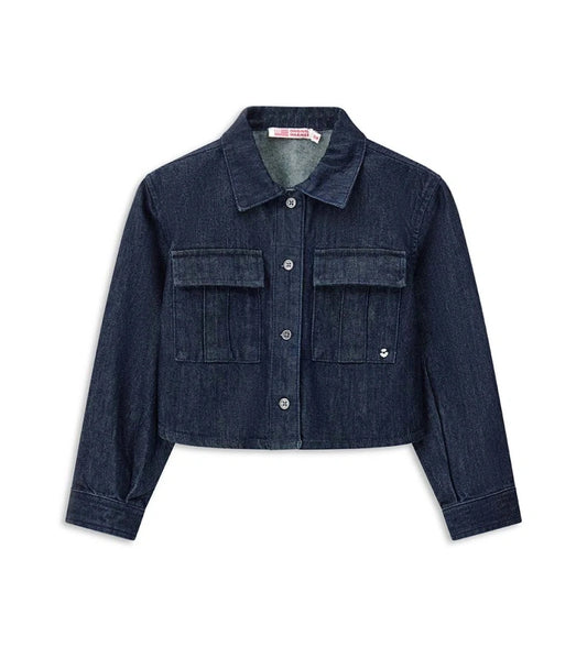 Original Marines Μπουφάν Denim με Τσέπες FF25