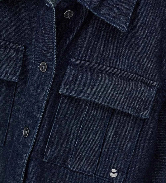 Original Marines Μπουφάν Denim με Τσέπες FF25
