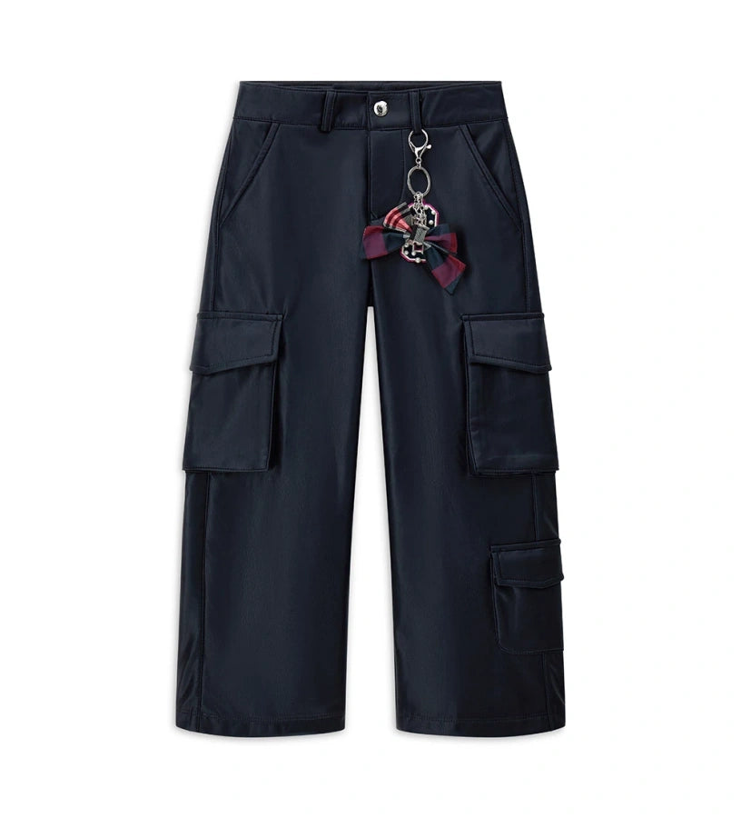 Original Marines Παντελόνι Cargo με Μπρελόκ Φιογκάκι FF25