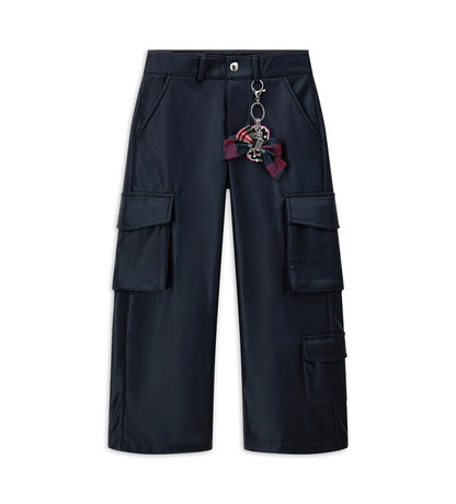 Original Marines Παντελόνι Cargo με Μπρελόκ Φιογκάκι FF25