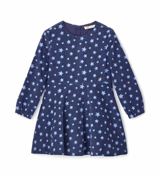 Original Marines Φόρεμα Μπλε με Αστεράκια FF25