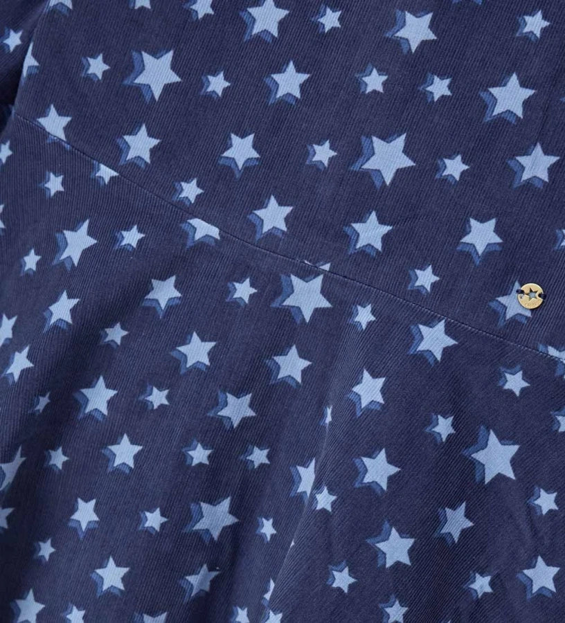 Original Marines Φόρεμα Μπλε με Αστεράκια FF25