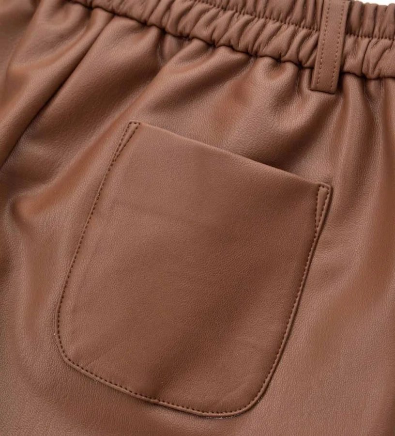 Original Marines Δερμάτινα Shorts FF25